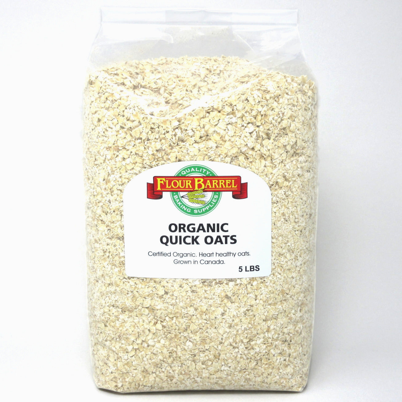 Flour Barrel product image - Organic Quick Oats