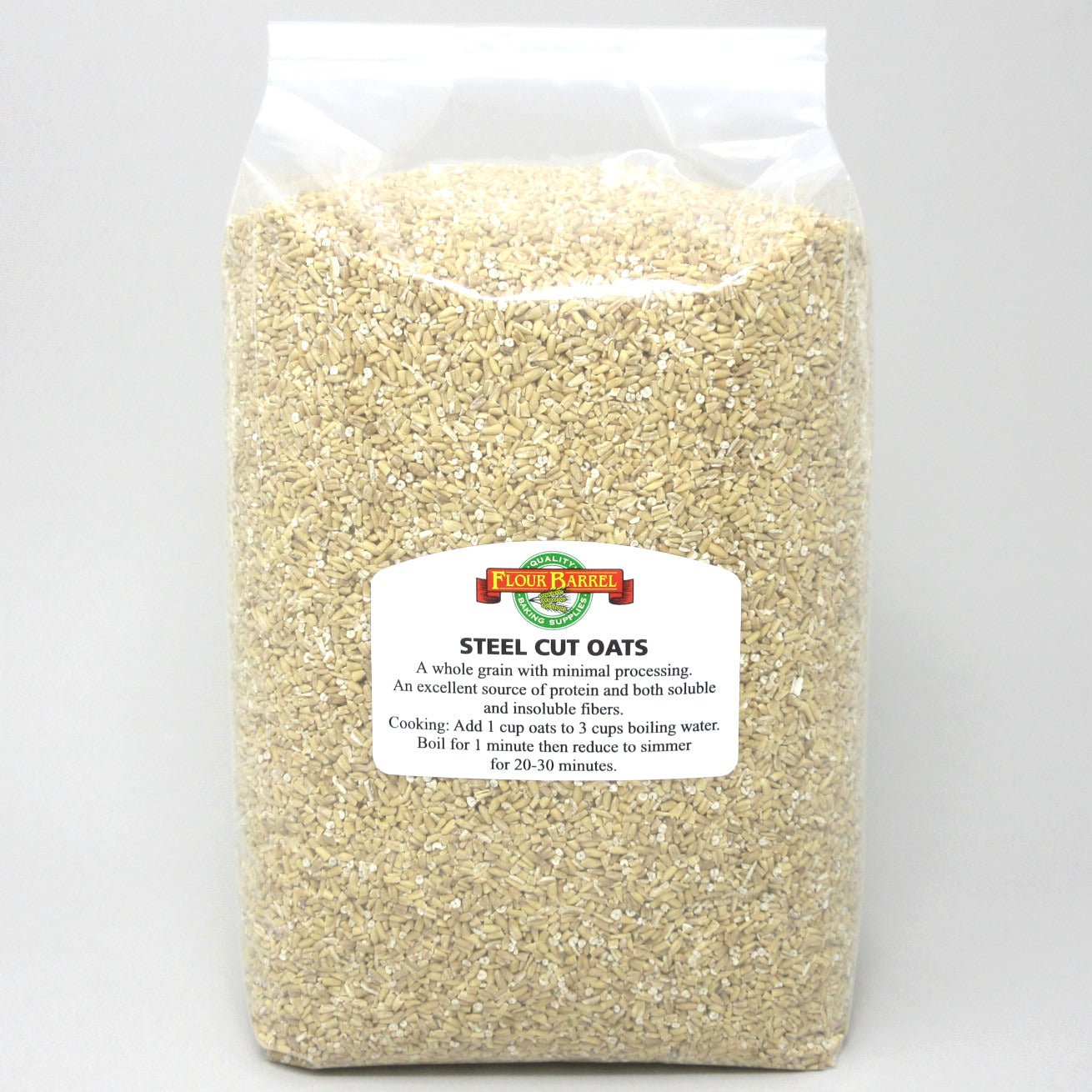 Flour Barrel product image - Steel Cut Oats