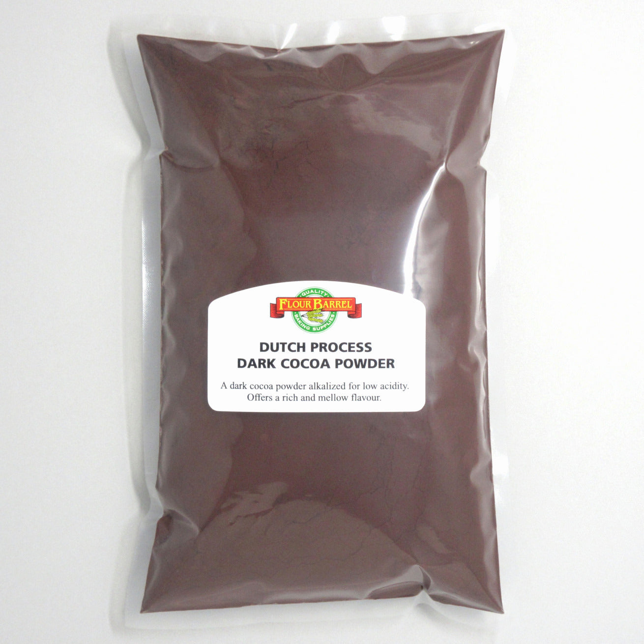 Flour Barrel product image - Dutch Process Dark Cocoa Powder