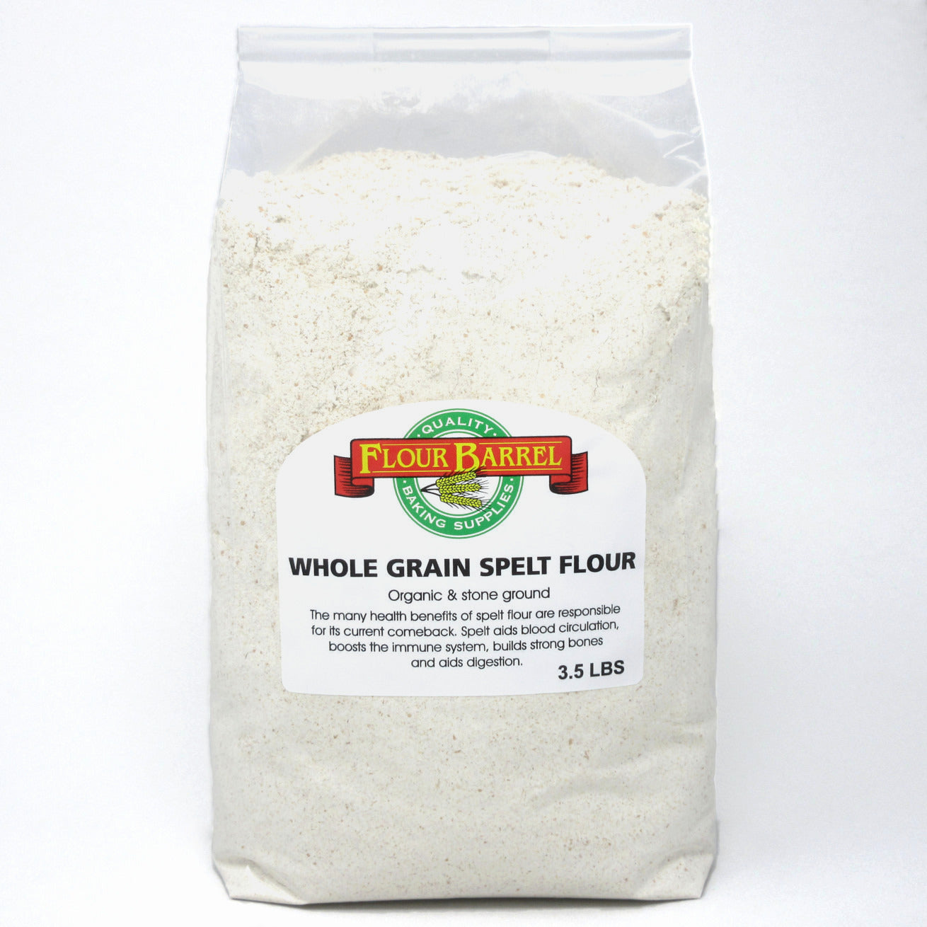 Flour Barrel product image - Whole Grain Spelt Flour