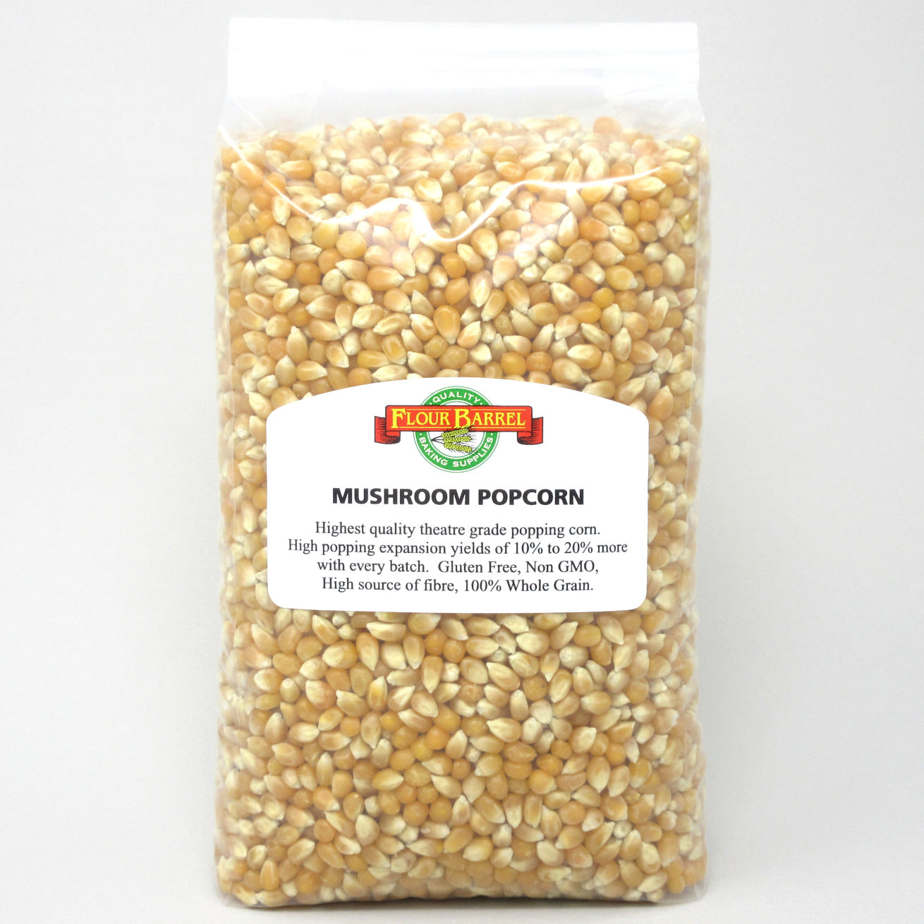 Flour Barrel product image - Mushroom Popcorn