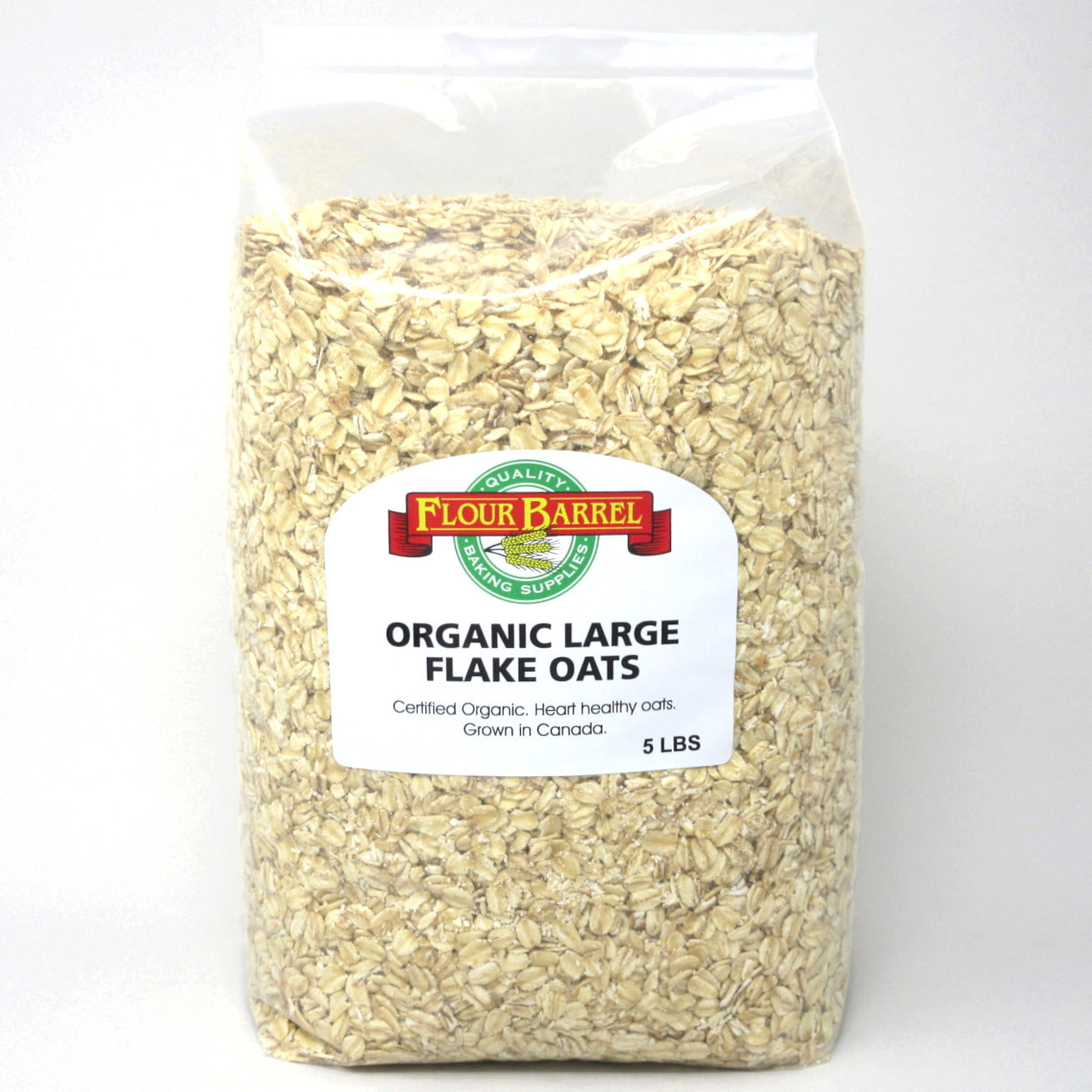 Flour Barrel product image - Organic Large Flake Oats
