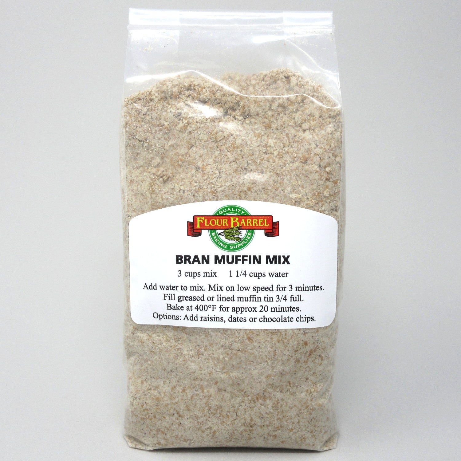 Flour Barrel product image - Bran Muffin Mix